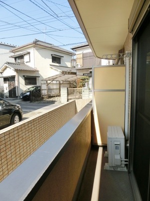 Balcony. Sunny balcony