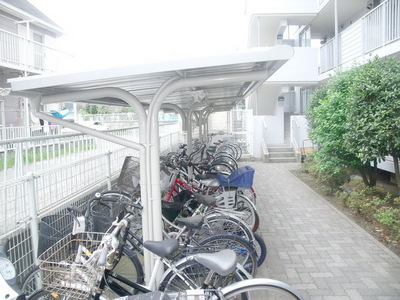 Other common areas. Bike storage with a roof