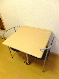 Living and room. Table foldable