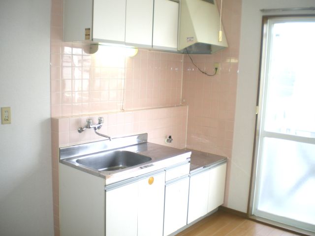 Kitchen. Gas stove is installed Friendly Kitchen.