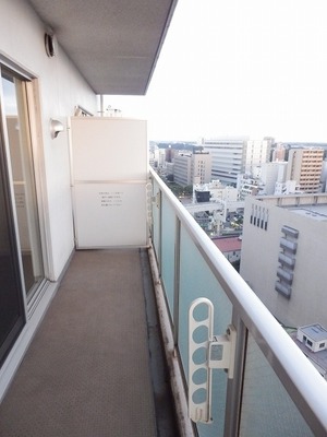 Balcony. Dry laundry is well, South-facing balcony good per sun. 