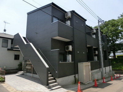 Building appearance. 2-minute walk from the Chiba University