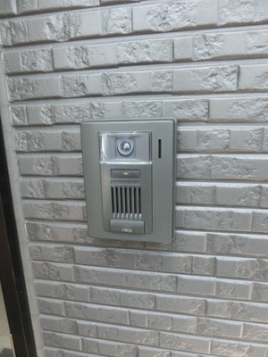 Security. Security TV monitor with intercom