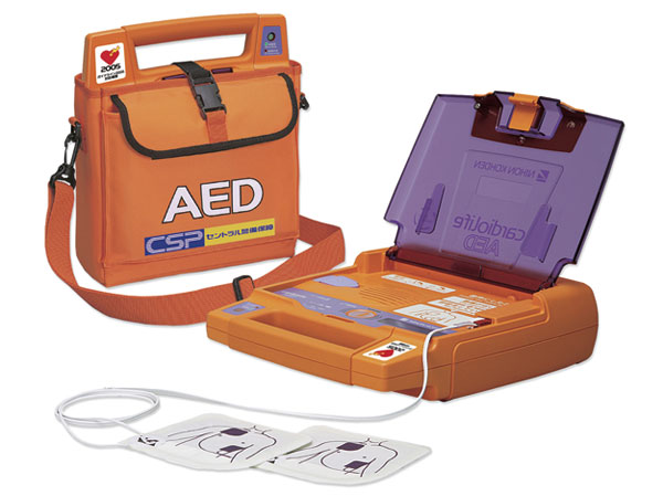 Other.  [Installing the AED] To respond quickly to the event of cardiac arrest, Central Security Patrols has established the AED (automated external defibrillator) provided by the shared section. (Same specifications)