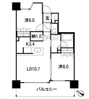 Floor: 2LDK + N + SIC, the occupied area: 57.15 sq m, Price: 29.6 million yen, currently on sale