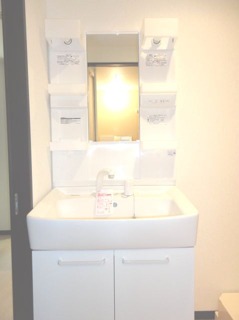 Washroom. Popular shampoo dresser.