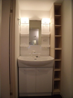 Washroom. Shampoo dresser