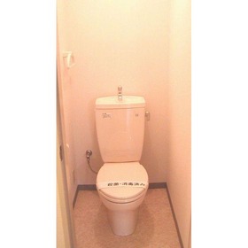 Toilet. It settles down space.