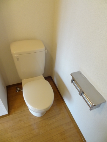 Toilet. To you with bidet.