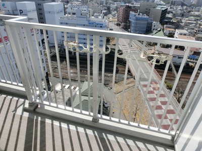 Balcony. Breathable good balcony