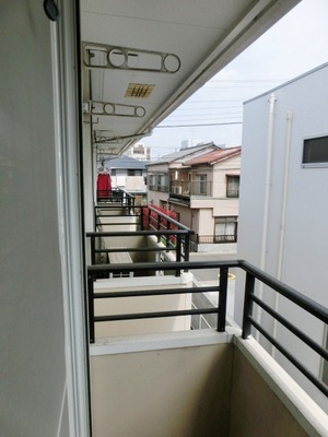 Balcony. Spacious balcony.