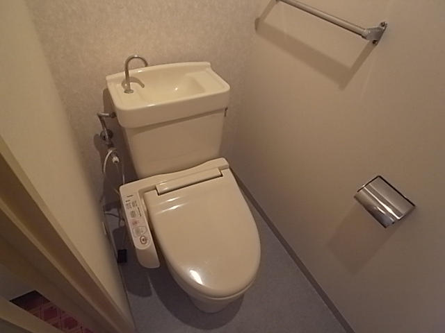 Toilet. Washlet is with ☆