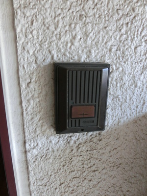 Security. Apartment with intercom