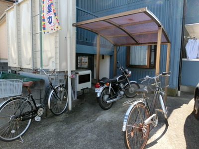 Other common areas. Place for storing bicycles