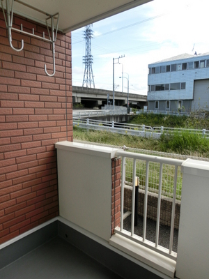 View. A quiet residential area