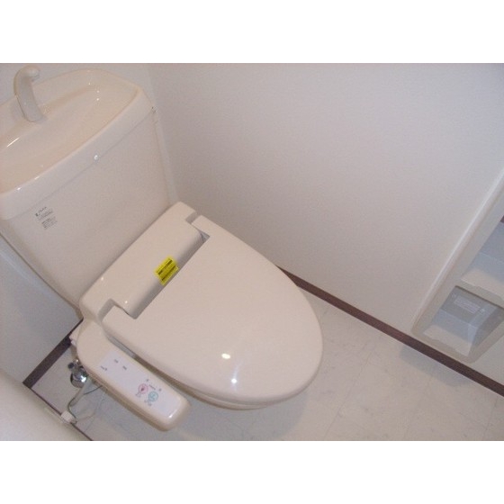 Toilet. With warm water washing toilet seat