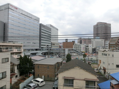 View. It is a view from the fourth floor. 