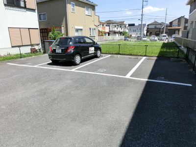 Parking lot. There is parking on site