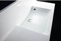 Other Equipment.  ■ Smooth texture, Bowl-integrated vanity flat molding ■ Easy to clean in the shape of eliminating the seams and uneven