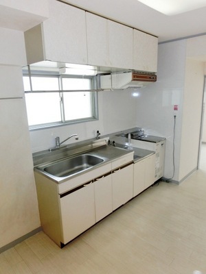 Kitchen. Kitchen gas stove 2-neck can be installed