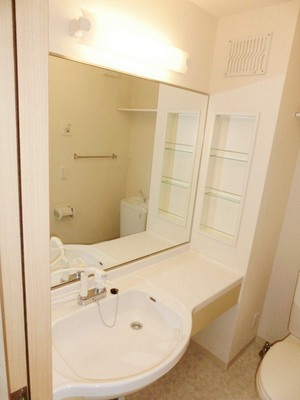 Washroom. Vanity spacious