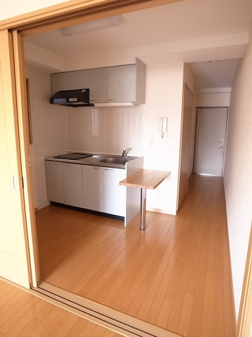 Kitchen. Easy to use and widely kitchen space! (It is a photograph of the 502 in Room)