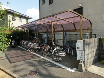 Other common areas. Is a bicycle parking lot