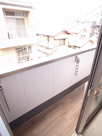 Balcony. It is a lot Hoseru balcony your laundry ☆