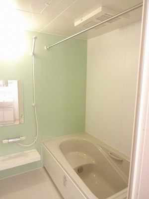 Bath. Bathroom colors may settle.