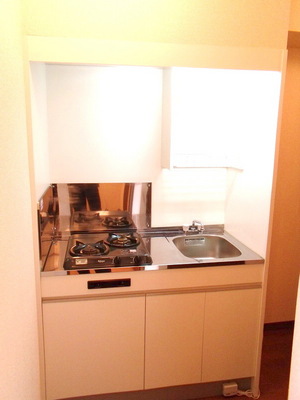 Kitchen. Two-burner stove with system Kitchen