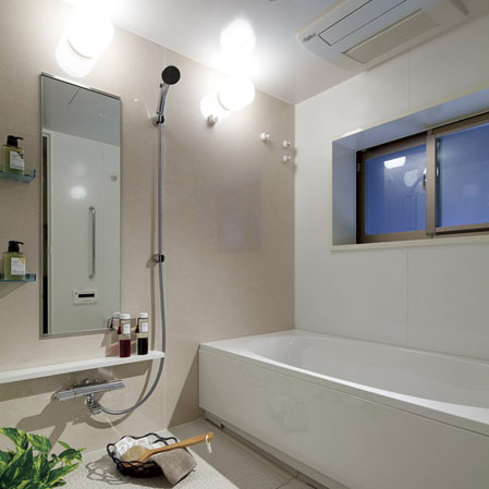 Bathing-wash room.  [bathroom]  ※ W90Br type