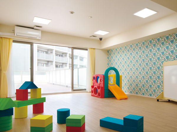 Shared facilities.  [Children are free to play with "Kids Room", "Kids terrace"] Prepare a play children freely even on rainy days "Kids Room". The room, We plan to offer the toys and educational toys for children rejoice. Also, Using the canopy top, Outdoor play space "Kids Terrace" also provided.