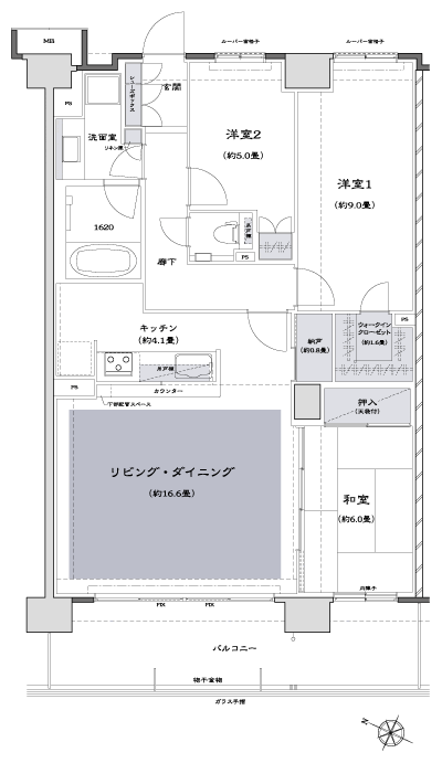 Floor: 3LDK + WIC + N, the occupied area: 92.66 sq m, Price: 41,880,000 yen, now on sale