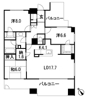 Floor: 3LDK + 2WIC + SIC + N, the occupied area: 99.45 sq m, Price: 50,180,000 yen, now on sale
