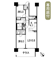 Floor: 2LDK + WIC + N, the occupied area: 61.85 sq m, Price: 25,580,000 yen, now on sale