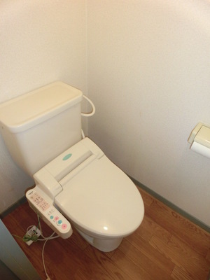 Toilet. With Washlet