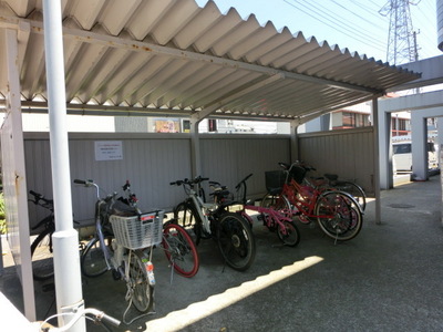 Other common areas. Bicycle-parking space