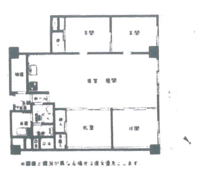 Floor plan. 4LDK, Price 18.9 million yen, Occupied area 96.21 sq m , Balcony area 11.2 sq m floor plan