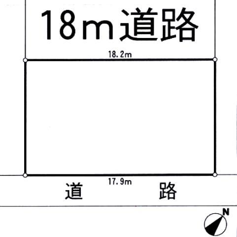 Compartment figure. Land price 21,800,000 yen, Land area 252 sq m