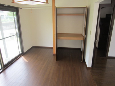 Living and room. And a Japanese-style room in flooring, It was floor plan changes to the living room.