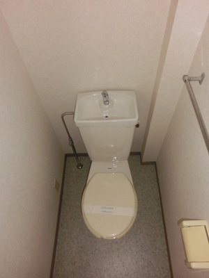 Toilet. Separated toilet