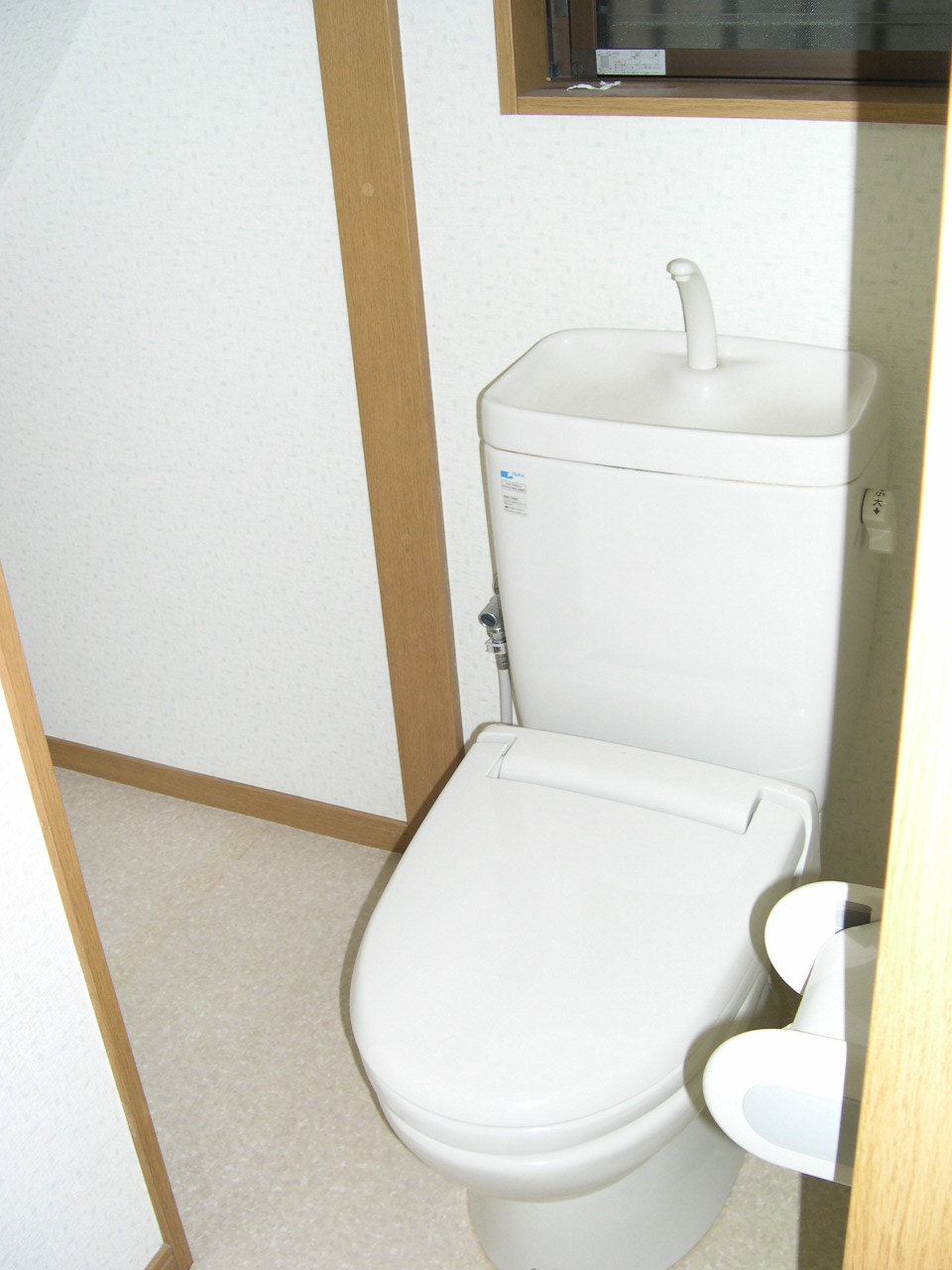 Toilet. First floor toilet ・ Storage space have in the back