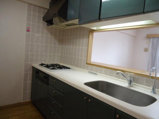 Kitchen. Face-to-face counter kitchen