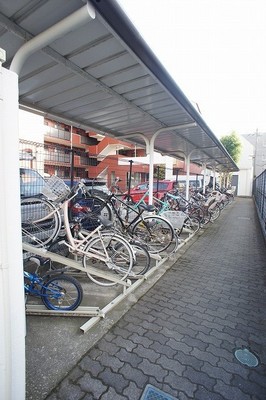 Other common areas. Bicycle parking is a breadth that can be passing.