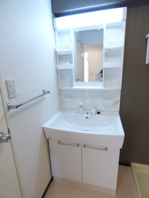 Washroom. There Shampoo dresser