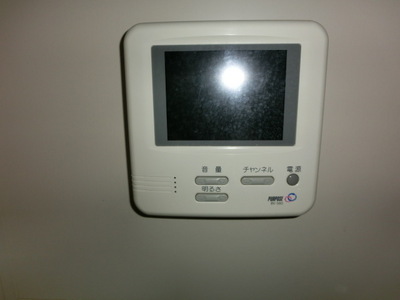 Security. TV monitor with Hong