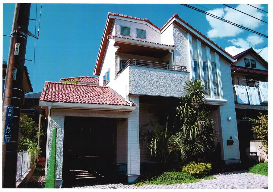 Model house photo. Model house