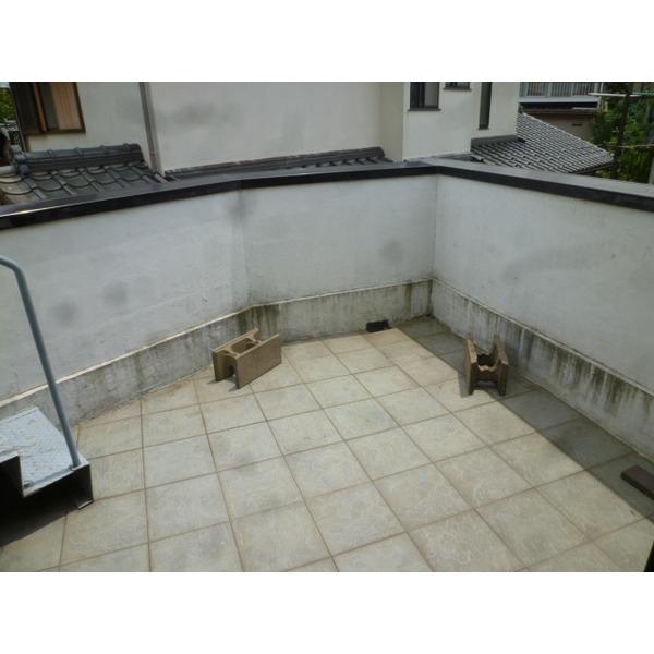Balcony. Rooftop balcony