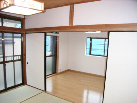 Living and room. Japanese-style room as a bedroom