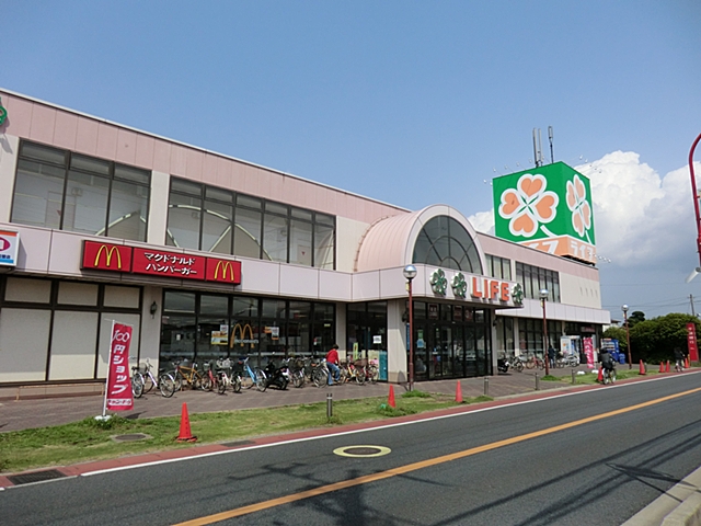 Supermarket. 966m up to life Miyanogi store (Super)